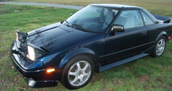 1989 Blue Toyota MR2 Coupe
