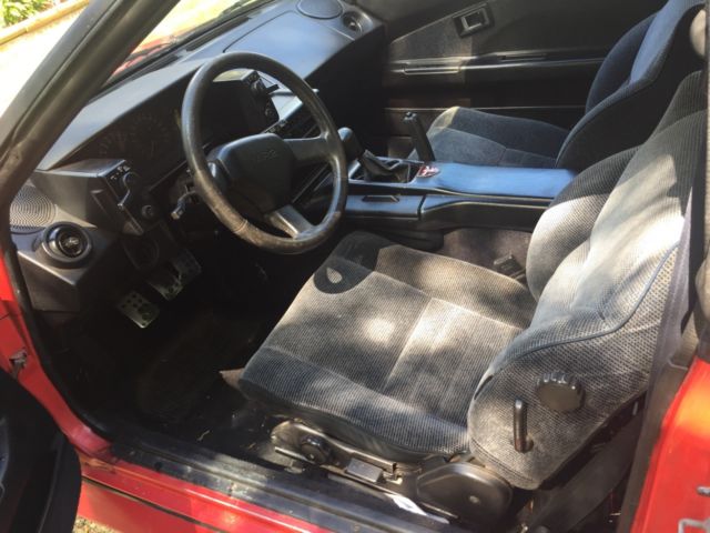 1989 Red Toyota MR2