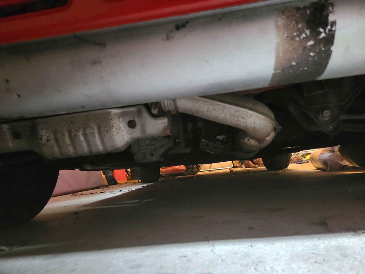 1989 Red Toyota MR2 Coupe