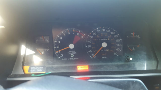 1989 Red Toyota MR2 Coupe