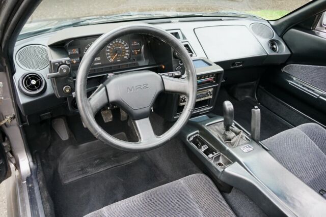 1989 Gray Toyota MR2 Coupe