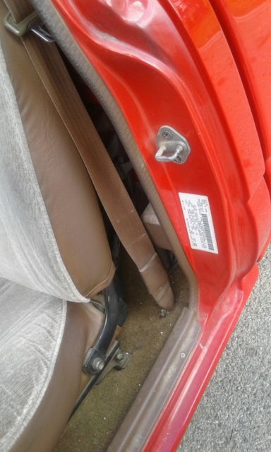 1989 Red Toyota Pickup Standard Cab Pickup