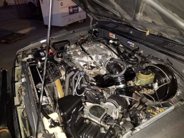 1989 Gray Toyota Pickup Extended Cab Pickup