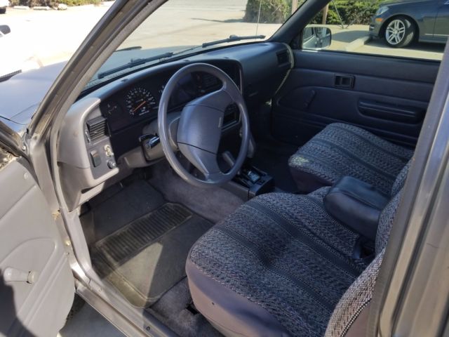 1989 Gray Toyota Pickup Extended Cab Pickup