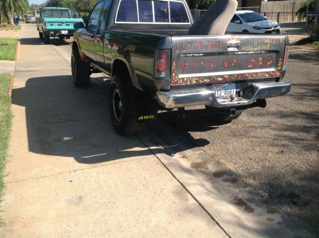 1989 Gray Toyota Other Extended Cab Pickup