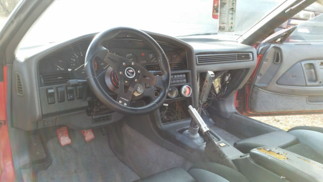 1989 Red Toyota Supra Hatchback