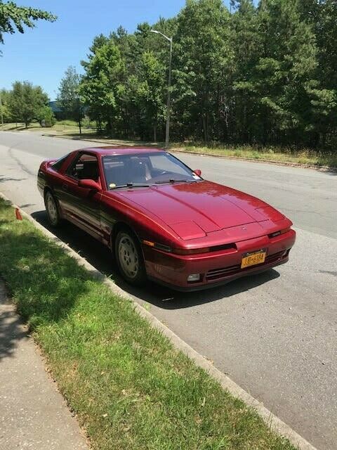 1989 Red Toyota Supra Hatchback