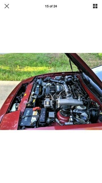 1989 Red Toyota Supra Hatchback