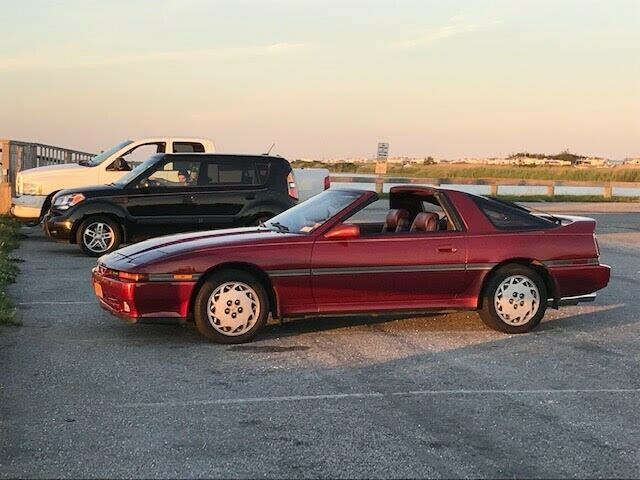 1989 Red Toyota Supra Hatchback