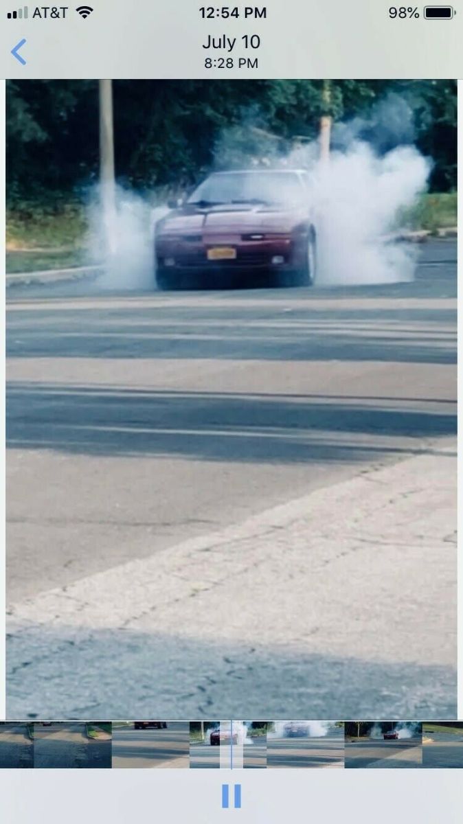 1989 Red Toyota Supra Hatchback