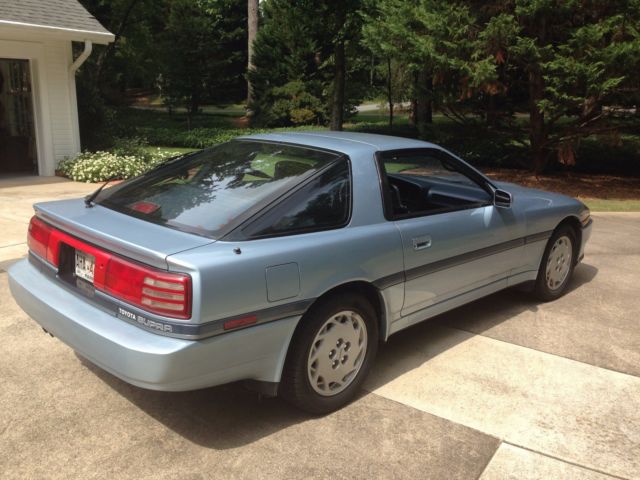 1989 Blue Toyota Supra 2 Door Liftback