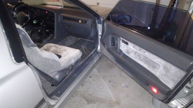 1989 Gray Toyota Supra Coupe