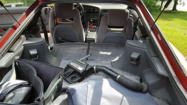 1989 RED Toyota Supra Hatchback