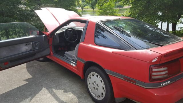 1989 RED Toyota Supra Hatchback