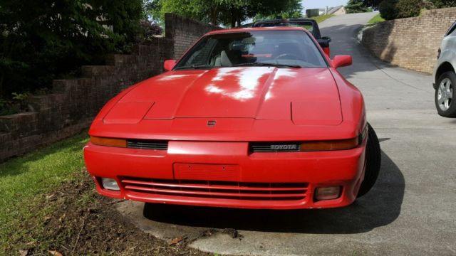 1989 RED Toyota Supra Hatchback