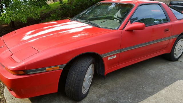 1989 RED Toyota Supra Hatchback