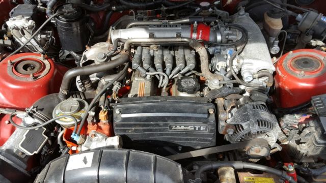 1989 RED Toyota Supra Hatchback