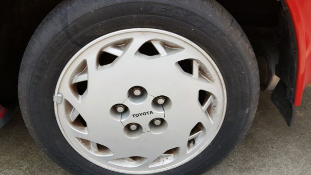 1989 RED Toyota Supra Hatchback