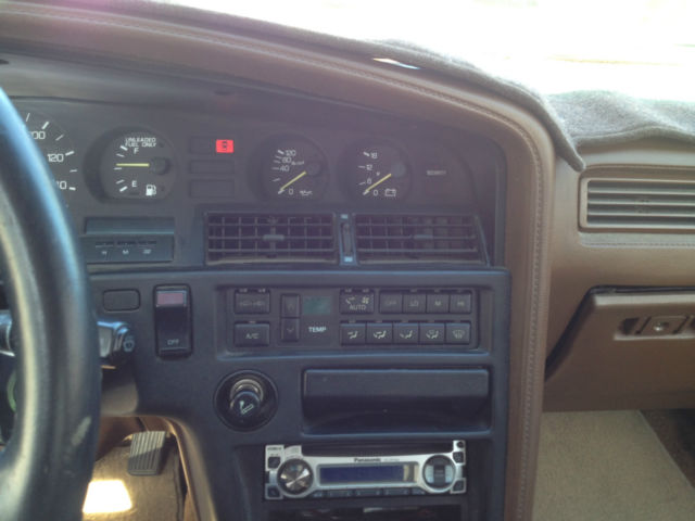 1989 Black Toyota Supra Hatchback