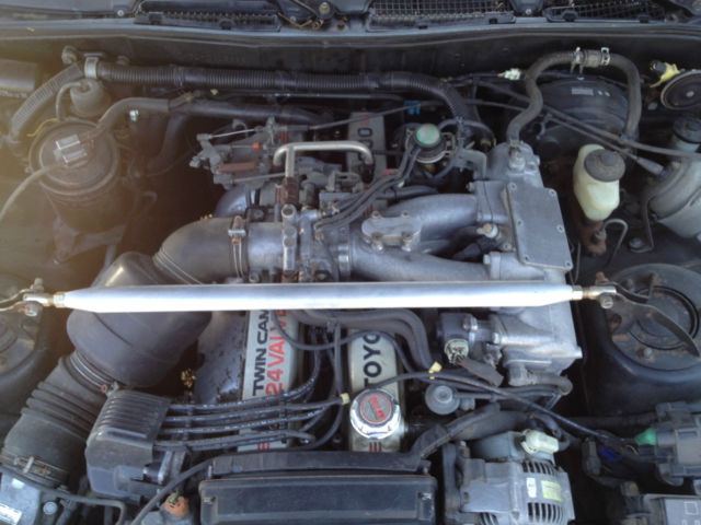 1989 Black Toyota Supra Hatchback