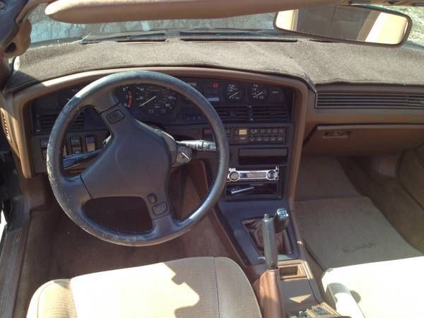 1989 Black Toyota Supra Hatchback