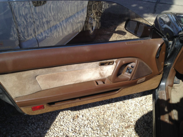 1989 Black Toyota Supra Hatchback