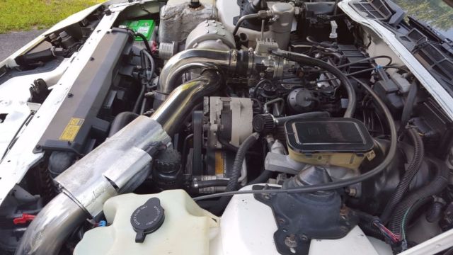 1989 White Pontiac Trans Am Coupe