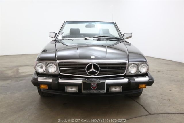 1989 Black Mercedes-Benz 500-Series