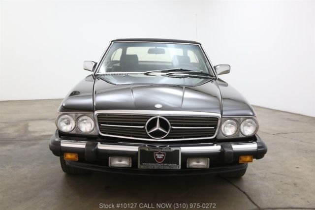 1989 Black Mercedes-Benz 500-Series