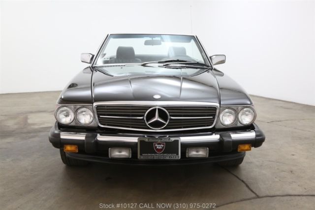 1989 Black Mercedes-Benz 500-Series
