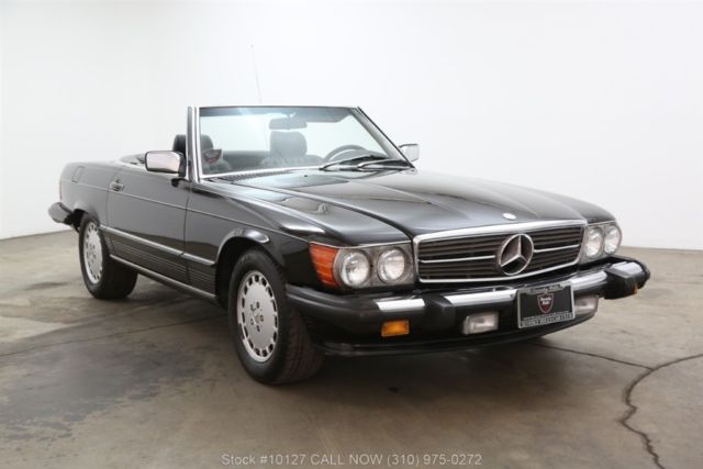 1989 Black Mercedes-Benz 500-Series