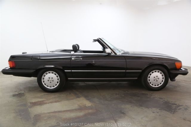 1989 Black Mercedes-Benz 500-Series