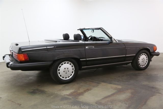 1989 Black Mercedes-Benz 500-Series