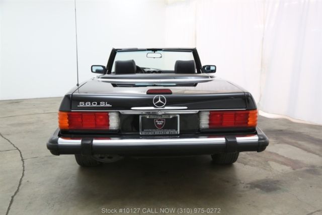 1989 Black Mercedes-Benz 500-Series