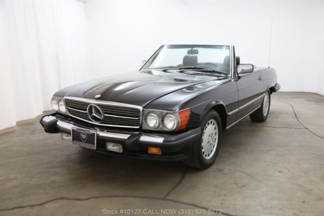 1989 Black Mercedes-Benz 500-Series
