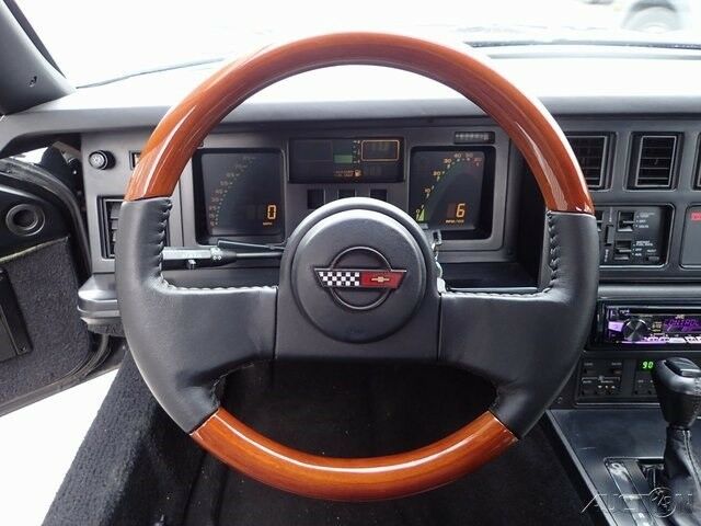 1989 Black Chevrolet Corvette Convertible