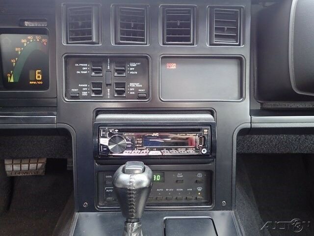 1989 Black Chevrolet Corvette Convertible