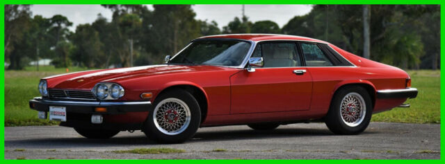 1989 Red Jaguar XJ-S V12 Rouge Collection