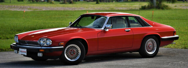 1989 Red Jaguar XJ-S V12 Rouge Collection