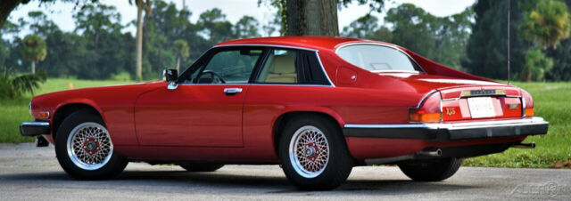1989 Red Jaguar XJ-S V12 Rouge Collection