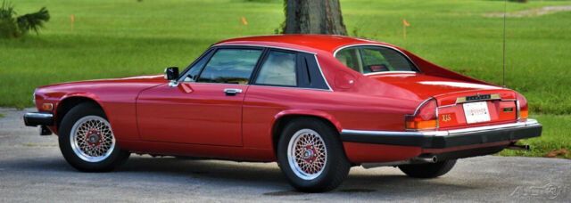 1989 Red Jaguar XJ-S V12 Rouge Collection