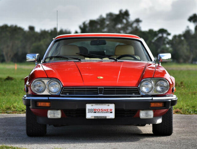 1989 Red Jaguar XJ-S V12 Rouge Collection