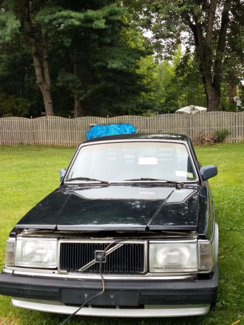 1989 Blue silver Volvo 240 Sedan