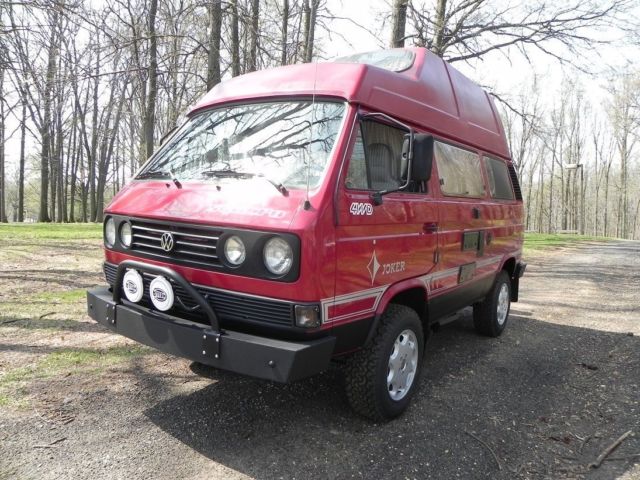 1979 Red Volkswagen Bus/Vanagon
