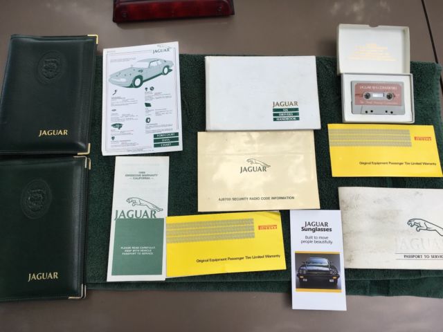 1989 Gold Jaguar XJ-Series Convertible