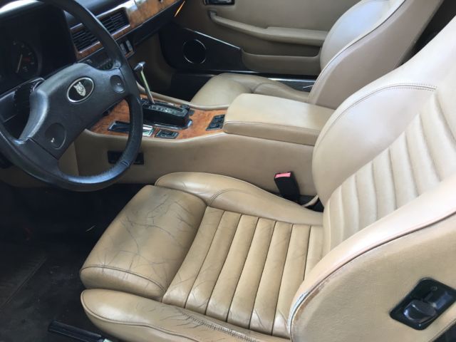 1989 Gold Jaguar XJ-Series Convertible