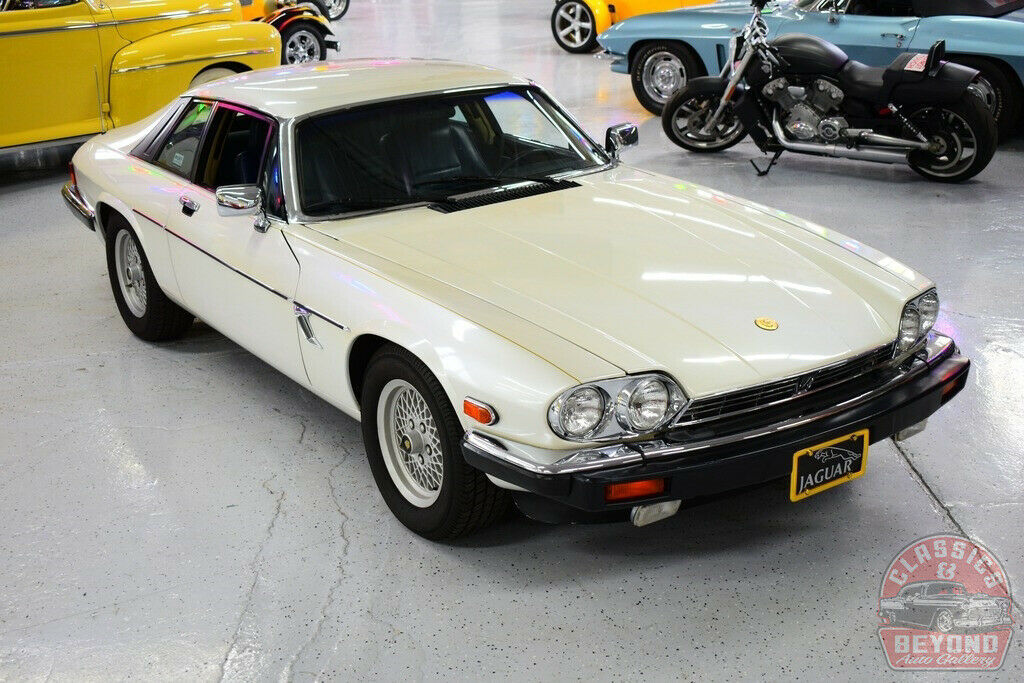 1989 White Jaguar XJS Coupe