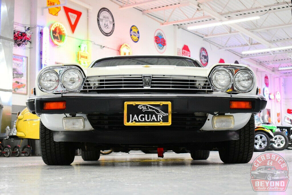 1989 White Jaguar XJS Coupe