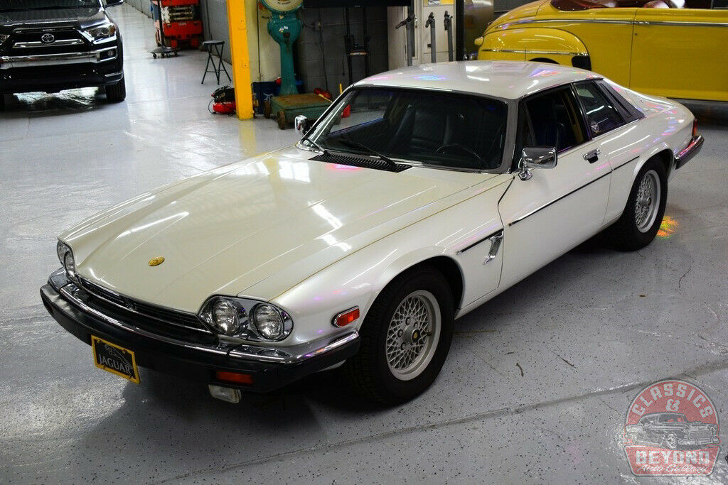 1989 White Jaguar XJS Coupe