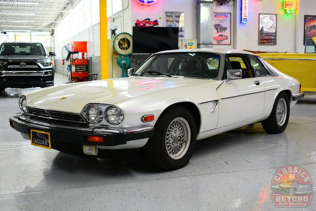 1989 White Jaguar XJS Coupe